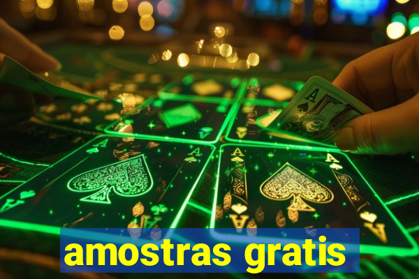 amostras gratis